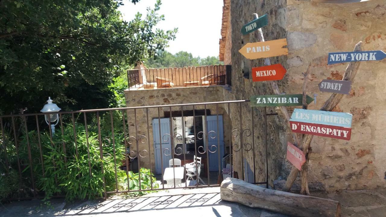 Bastide Provencale Les Muriers D'Engaspaty Seillans Dış mekan fotoğraf
